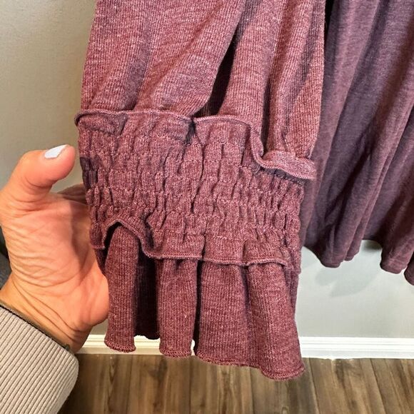 SIMPLE 3X Long Sleeve Dress - Picture 3 of 9